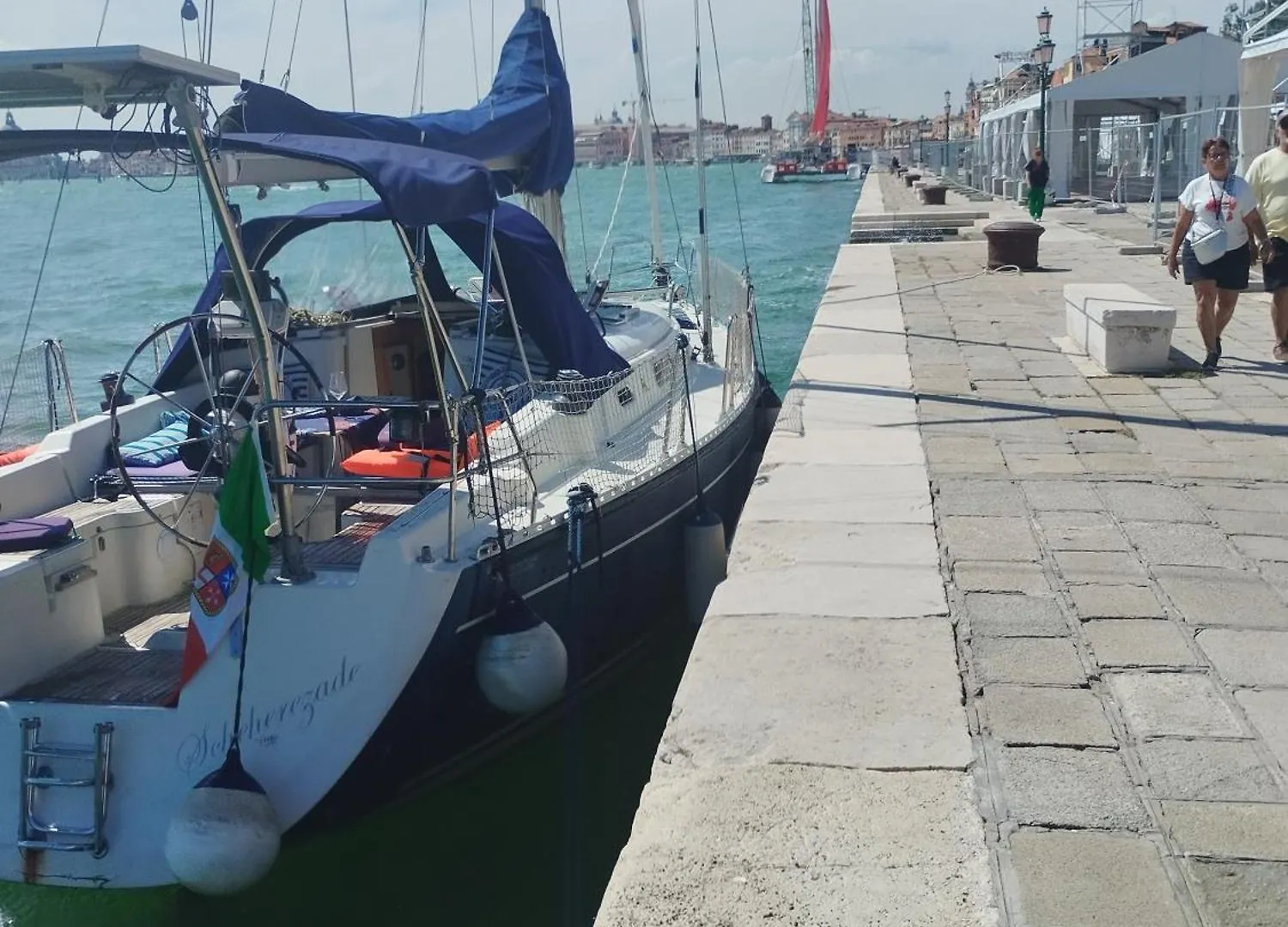 Biennale Luxury Sail Boat Hotel Venice