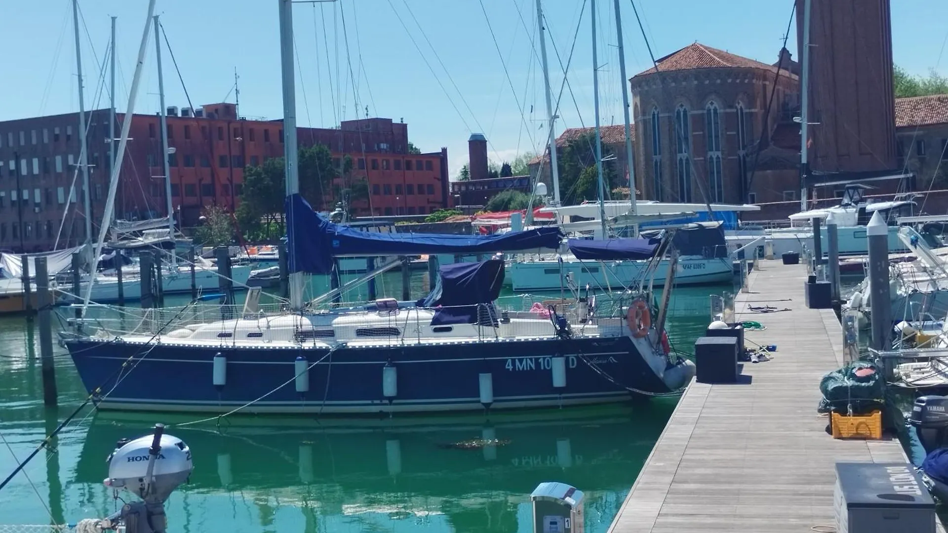 Biennale Luxury Sail Boat Hotel Venice Italy